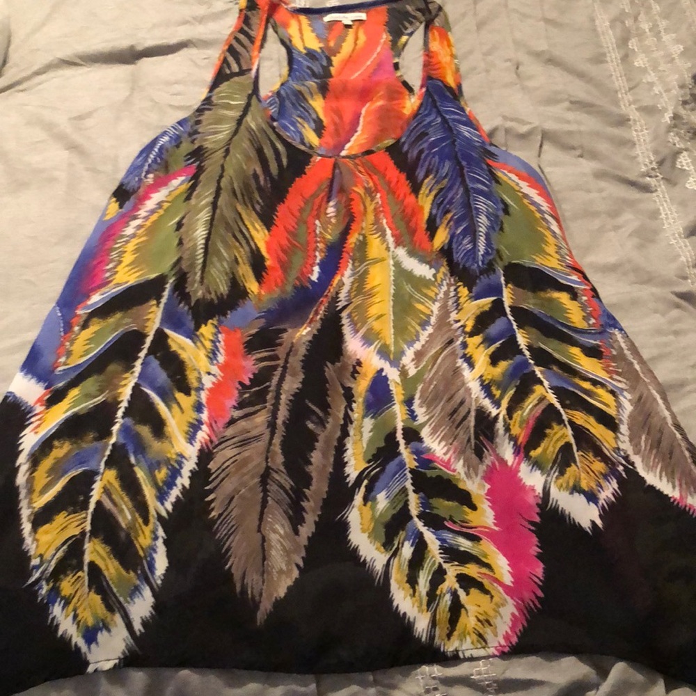 Charlotte Russe Feather Tank M